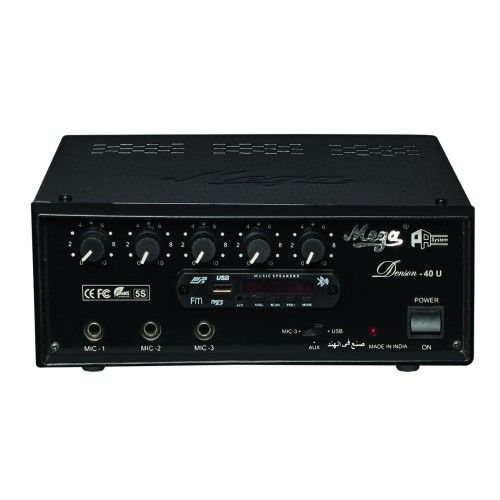 Denson 40 U P.A Low Power Mixer Amplifier